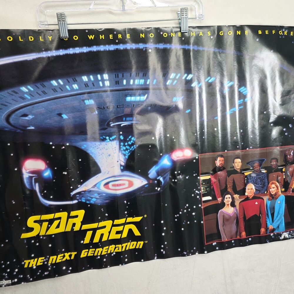 Star Trek GENERATIONS whoopi 1992 enterprise original Poster 4547
